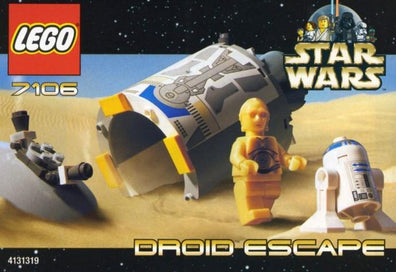 LEGO Set-Droid Escape-Star Wars / Star Wars Episode 4/5/6-7106-1-Creative Brick Builders
